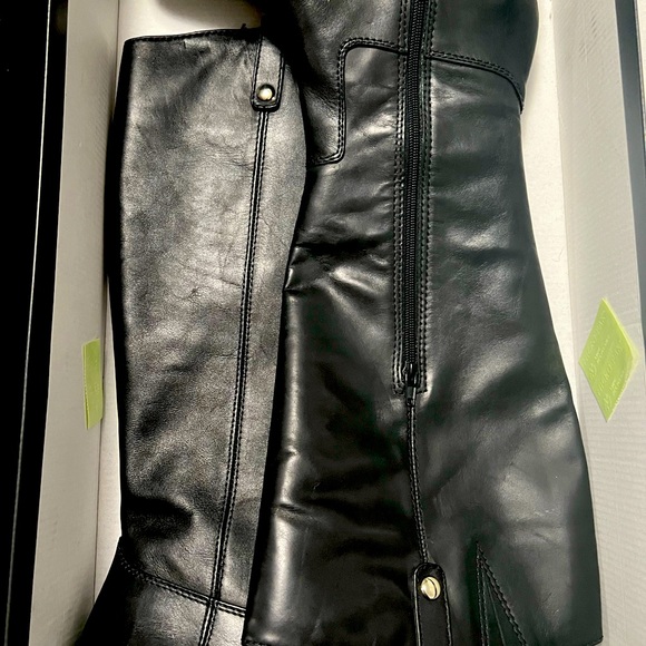 INC International Concepts Shoes - INC INTERNATIONAL CONCEPTS FAWNE BLACK WIDE CALF BOOTS.  BRAND NEW IN BOX